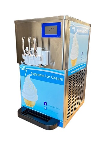 Supreme ice cream machine - ice,